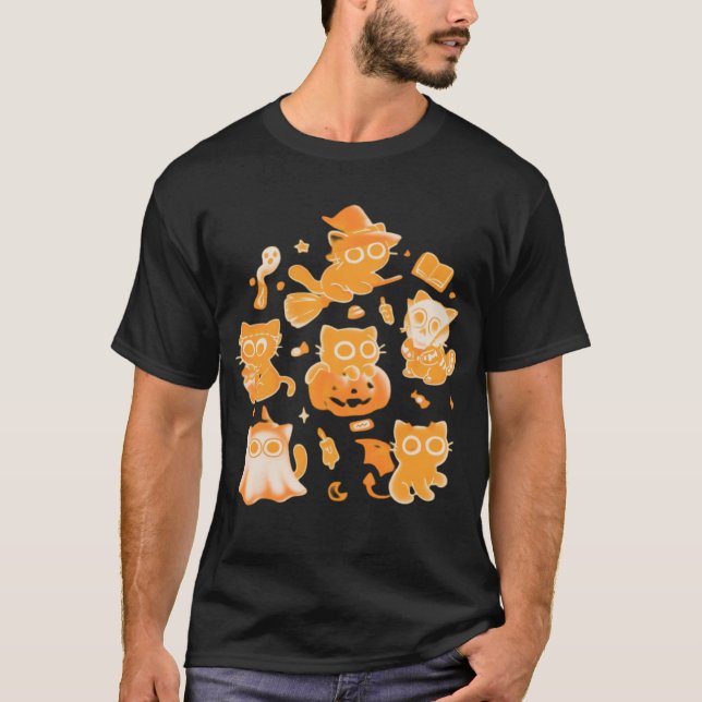 Spooky Kittens Classic T-Shirt (Front)