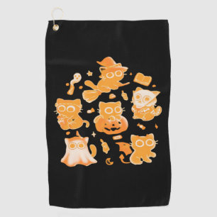Spooky Kittens Classic T-Shirt Golf Towel