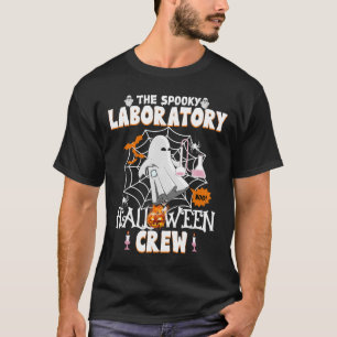 Spooky Laboratory Halloween Crew Spooky Medical La T-Shirt