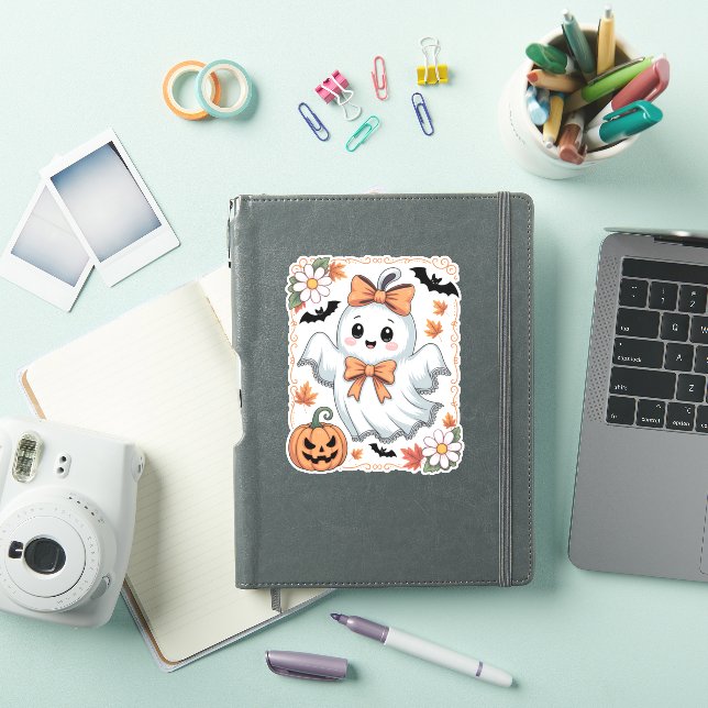 Spooky Lace Ghost Halloween (iPad Cover)