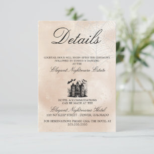 Spooky Litle Couple Enclosure Card