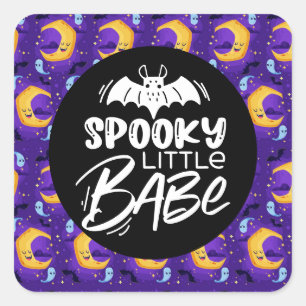 Spooky little babe...Fun Halloween quote Stickers