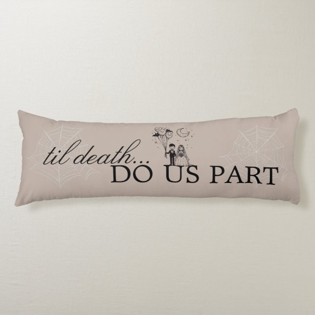 Spooky Little Couple Body Cushion (Front)