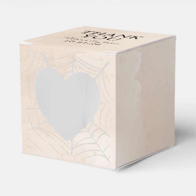 Spooky Little Couple Favour Box (Front Side)