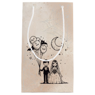 Spooky Little Couple Small Gift Bag