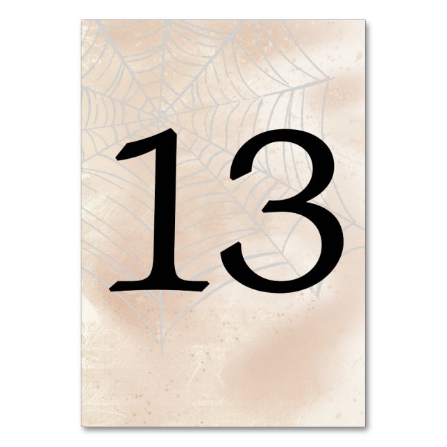 Spooky Little Couple Table Number 13 (Front)