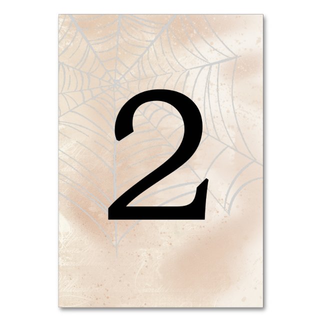 Spooky Little Couple Table Number 2 (Front)