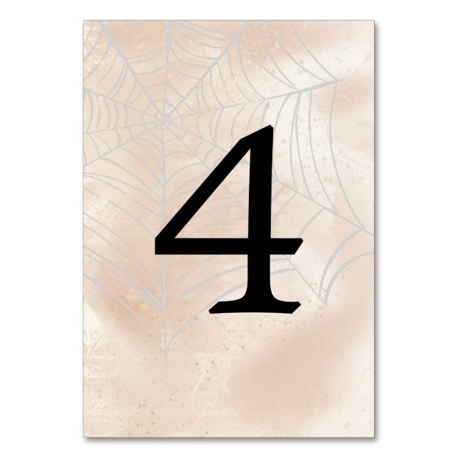 Spooky Little Couple Table Number 4 (Front)