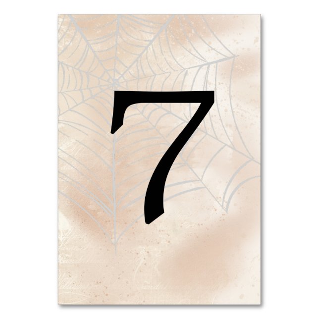 Spooky Little Couple Table Number 7 (Front)