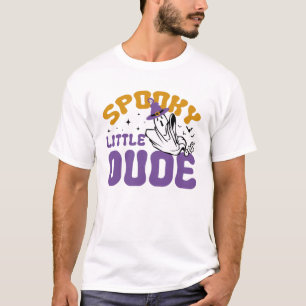 Spooky Little Dude Funny Halloween Costume T-Shirt