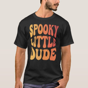 Spooky Little Dude Funny Halloween Costume T-Shirt