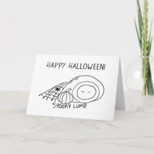 Spooky Lump Card