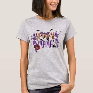  SPOOKY MAMA  halloween SPOOKY anderson sisters T-Shirt