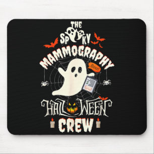 Spooky Mammography Halloween Crew Mammo Tech Mouse Mat