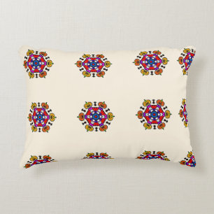 Spooky Mandala Bloom Decorative Cushion