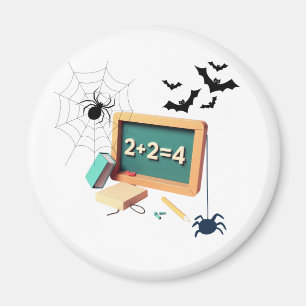 Spooky Math Teacher   Magnet
