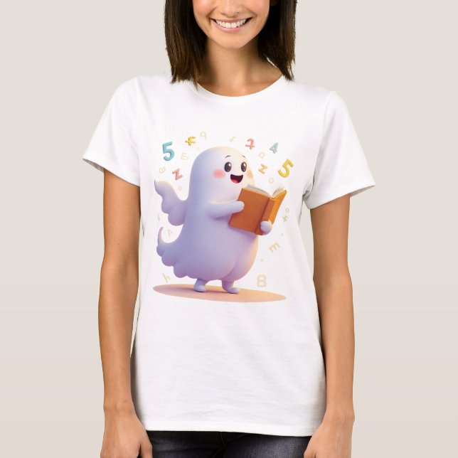 Spooky Math Teacher   T-Shirt (Front)