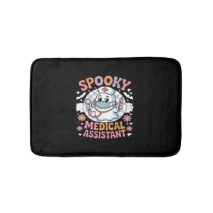 Spooky Medical Assistant Cute Halloween Essential  Bath Mat