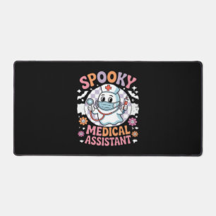 Spooky Medical Assistant Cute Halloween Essential  Desk Mat