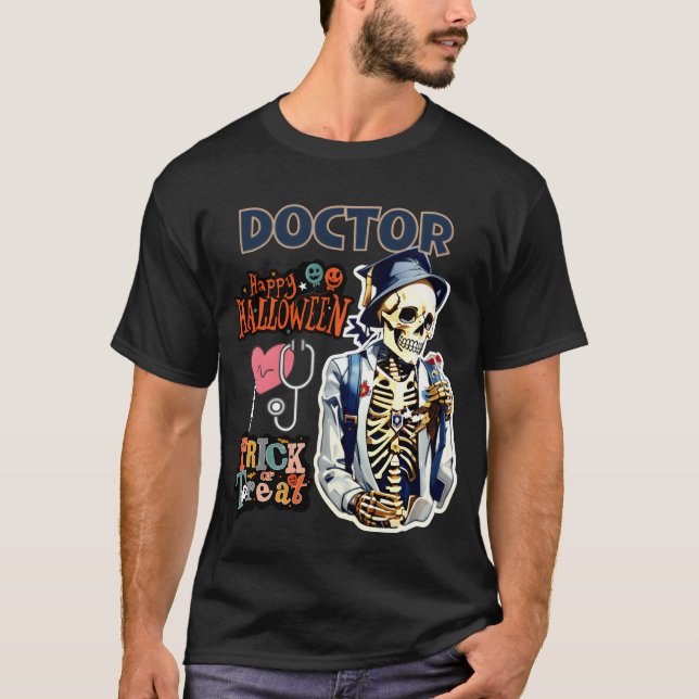 Spooky Medical Greetings boy T-Shirt (Front)