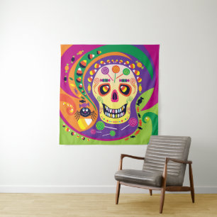 Spooky Meets Sweet Tapestry