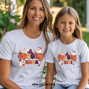 Spooky Mini Halloween Mummy and Me Matching T-Shirt