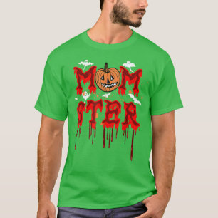 Spooky Momster T Matching Momster Halloween Women T-Shirt