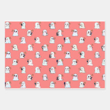 Spooky MUA Ghosts Make Up Artist Cute Gift Wrap
