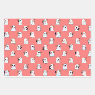 Spooky MUA Ghosts Make Up Artist Cute Gift Wrap