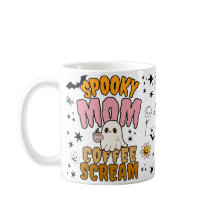 Spooky Mum Coffee Scream Mug - 11oz