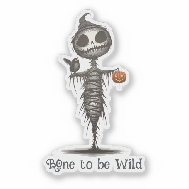 Spooky Mummy Scarecrow (Front)