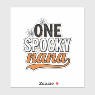 Spooky Nana Halloween Ghost Vintage Shirt Design_1