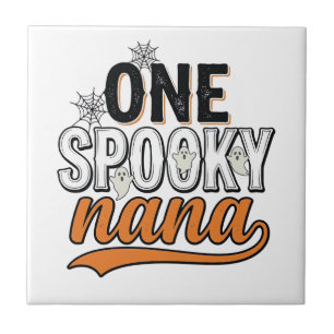 Spooky Nana Halloween Ghost Vintage Shirt Design_1 Tile