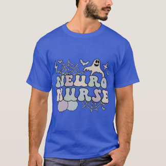 Spooky Neuro Nurse Halloween Neurology Nursing T-Shirt