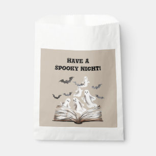 Spooky Night Book Ghosts Bats Favour Bags