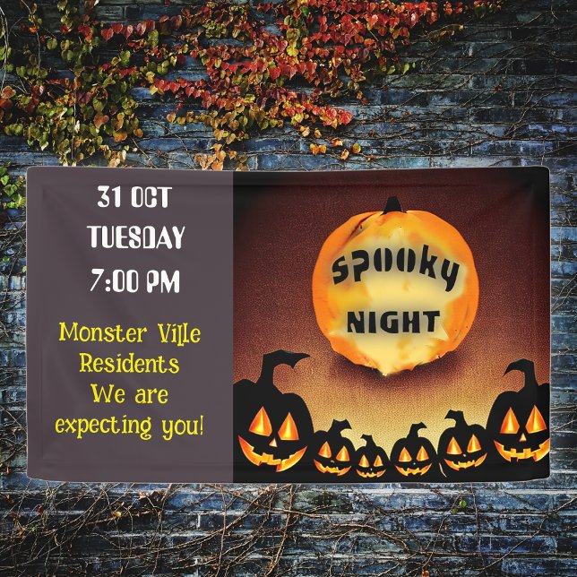 Spooky Night Halloween Community Family Banner (Creator Uploaded)