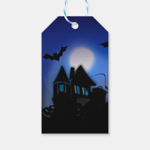 Spooky Night, Halloween Gift Tags