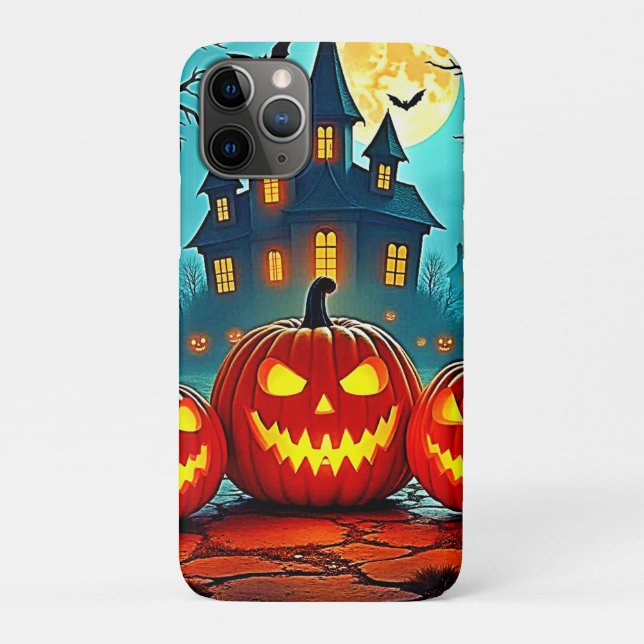  Spooky Night Haunted House Thrills Case-Mate iPhone Case (Back)