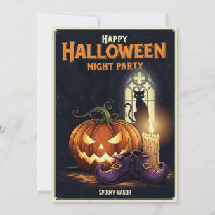 Spooky Night Party Invitation