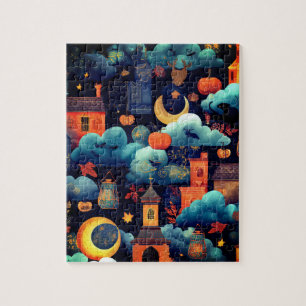 Spooky Night Sky Jigsaw Puzzle