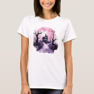 Spooky Nights: Haunted House Designs T-Shirt