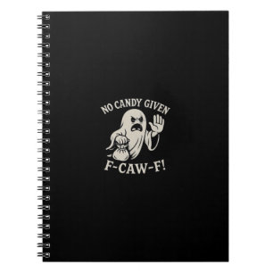 Spooky No Given F-Caw-F Graphic Notebook