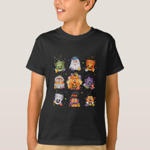 Spooky Nuggets Meal Bucket Halloween Chicken Nugge T-Shirt