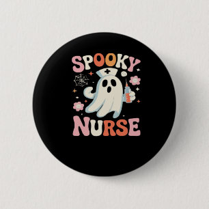 Spooky Nurse Classic T-Shirt_1 6 Cm Round Badge