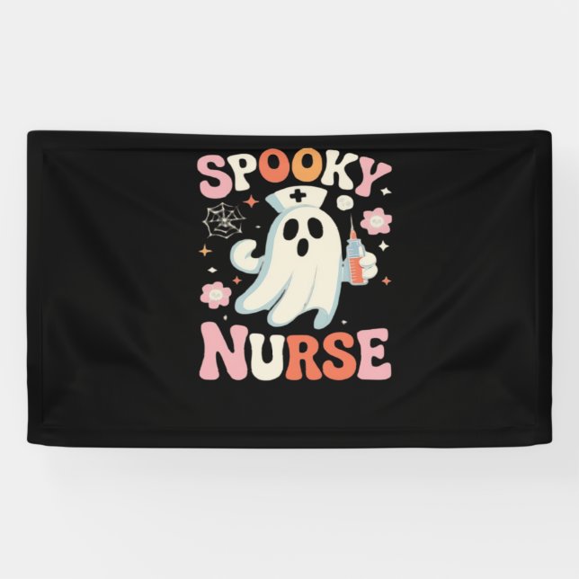 Spooky Nurse Classic T-Shirt_1 Banner (Horizontal)