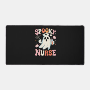Spooky Nurse Classic T-Shirt_1 Desk Mat