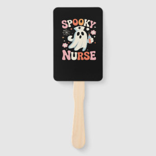 Spooky Nurse Classic T-Shirt_1 Hand Fan