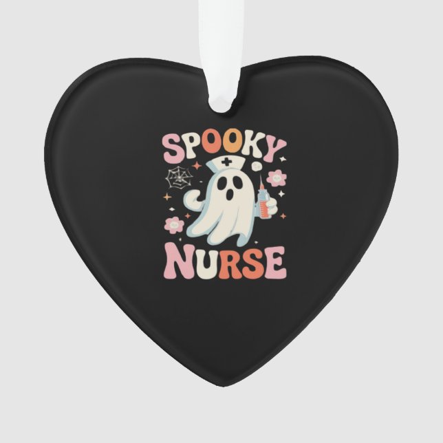 Spooky Nurse Classic T-Shirt_1 Ornament (Front)