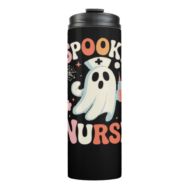 Spooky Nurse Classic T-Shirt_1 Thermal Tumbler (Front)