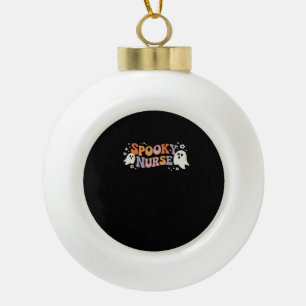 Spooky Nurse Classic T-Shirt Ceramic Ball Christmas Ornament